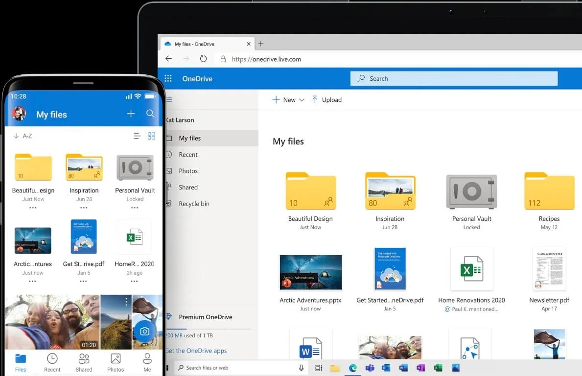 OneDrive là dịch vụ lưu trữ trực tuyến quen thuộc cho công việc văn phòng
