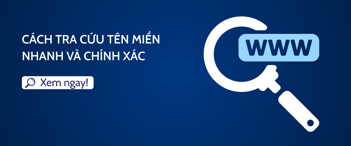 Cách tra cứu tên miền nhanh và chính xác
