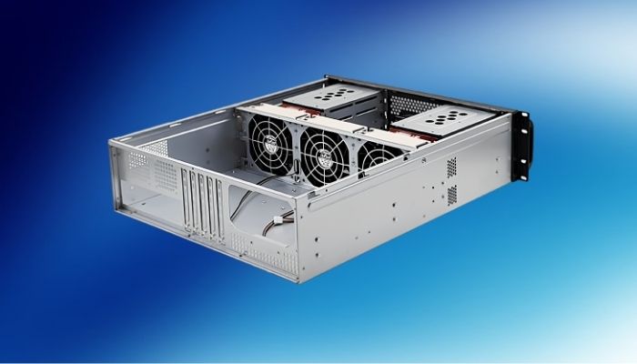 Case server định hình luồng khí làm mát
