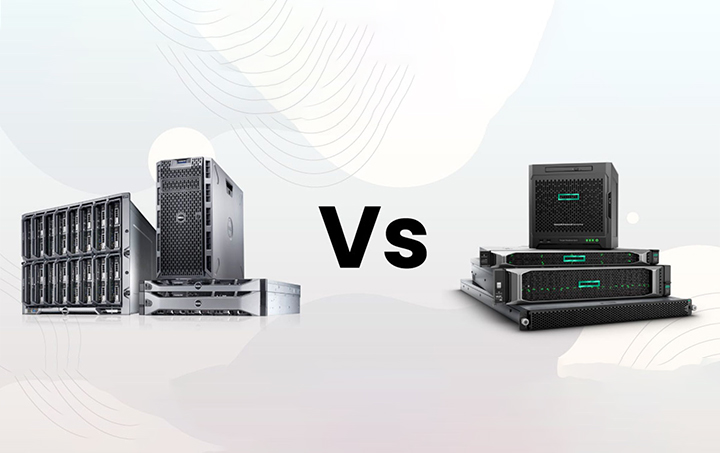 Sự khác biệt giữa Server HP và Server Dell