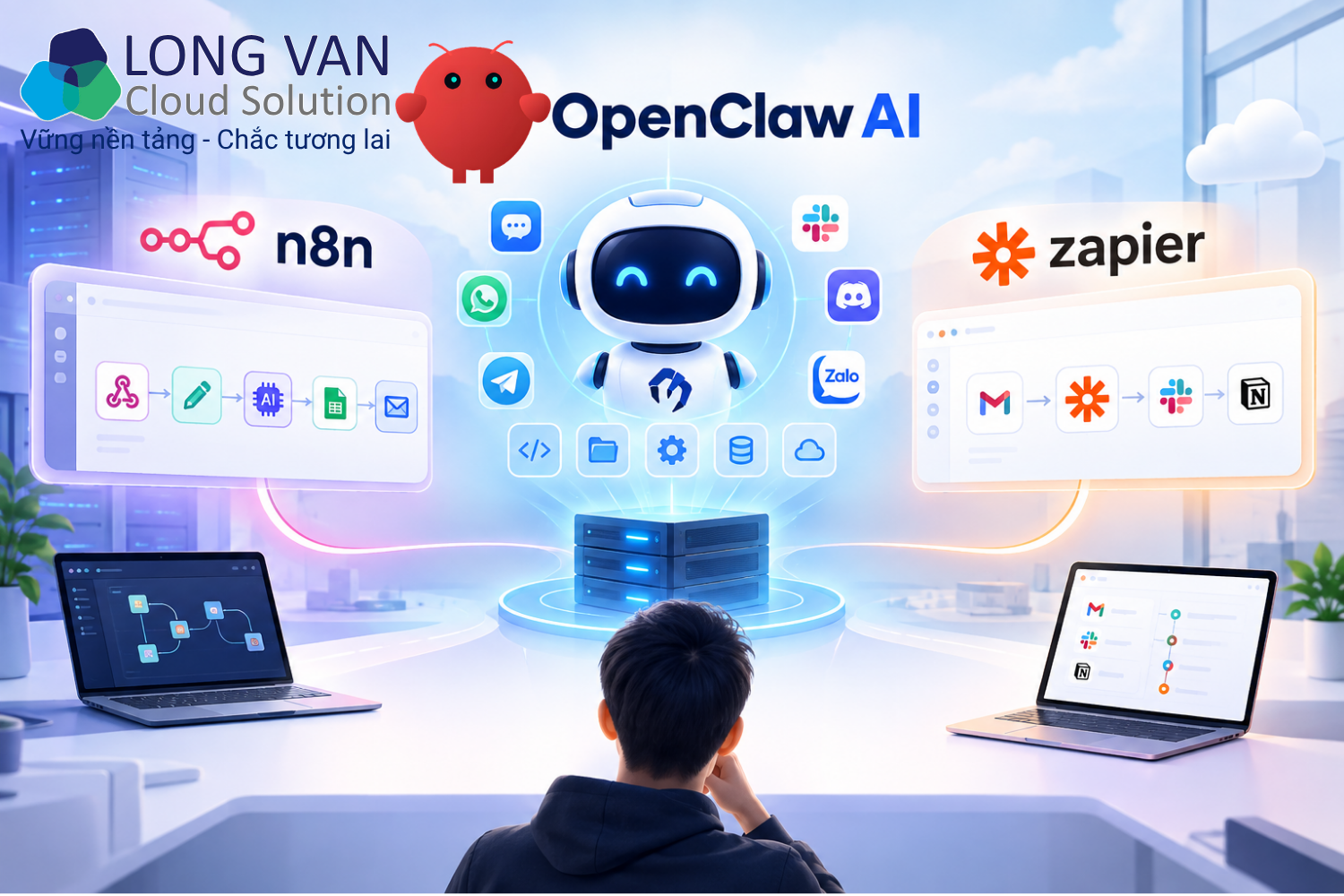 OpenClaw so với n8n Zapier: Đâu là lựa chọn phù hợp cho tự động hóa AI?