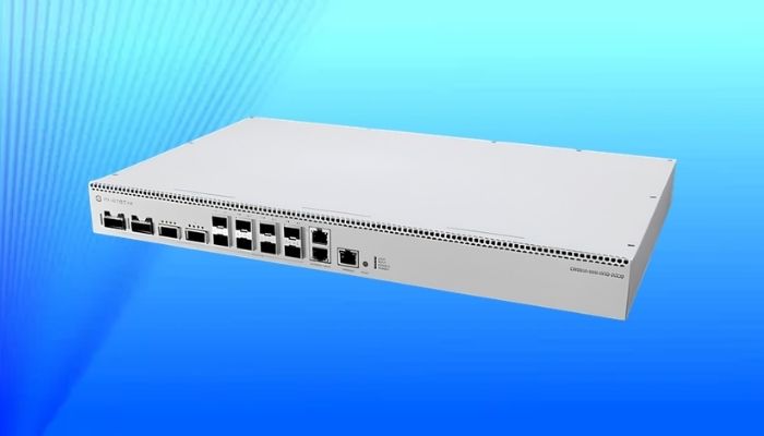 MikroTik sử dụng Ethernet, SFP và SFP+ cho kết nối mạng