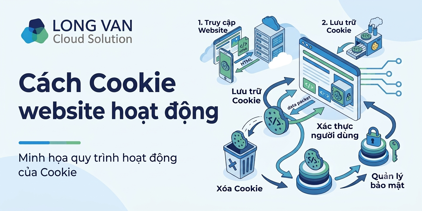 Cách Cookie website hoạt động