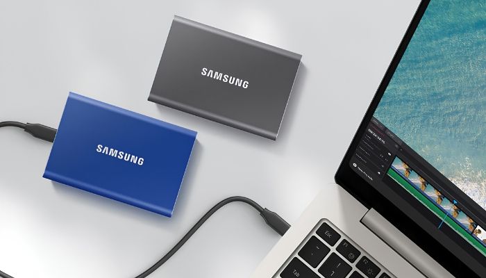 SSD di động cơ bản có 500GB - 1TB, tốc độ 500 - 1.050 MB/s