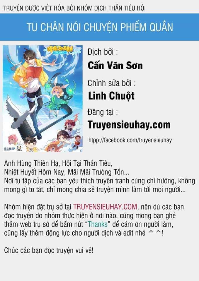 Truyện khủng - Tu Chân Nói Chuyện Phiếm Quần