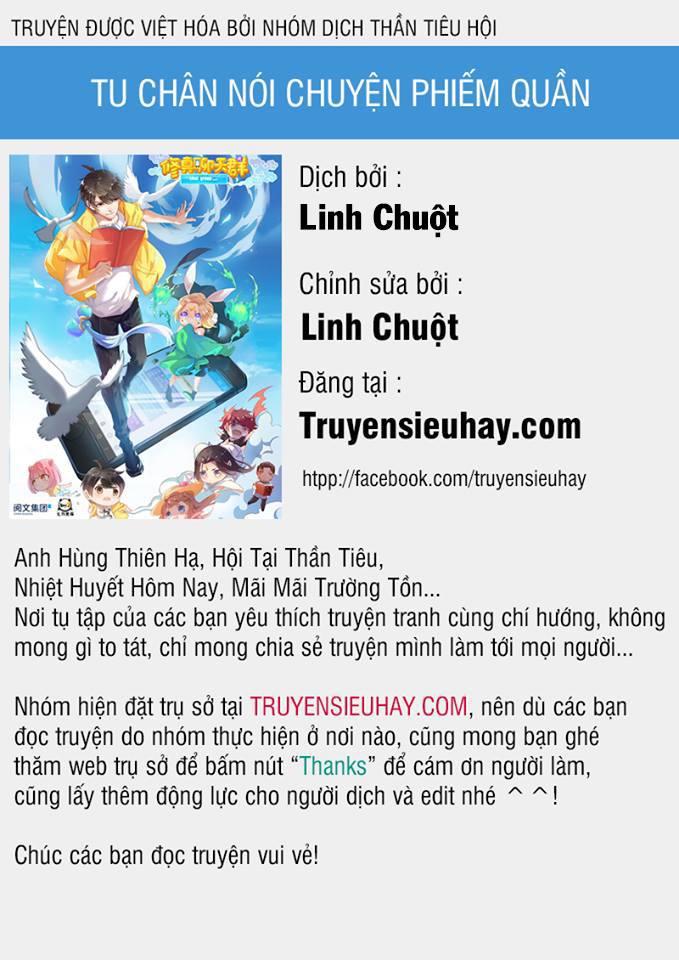 Truyện khủng - Tu Chân Nói Chuyện Phiếm Quần