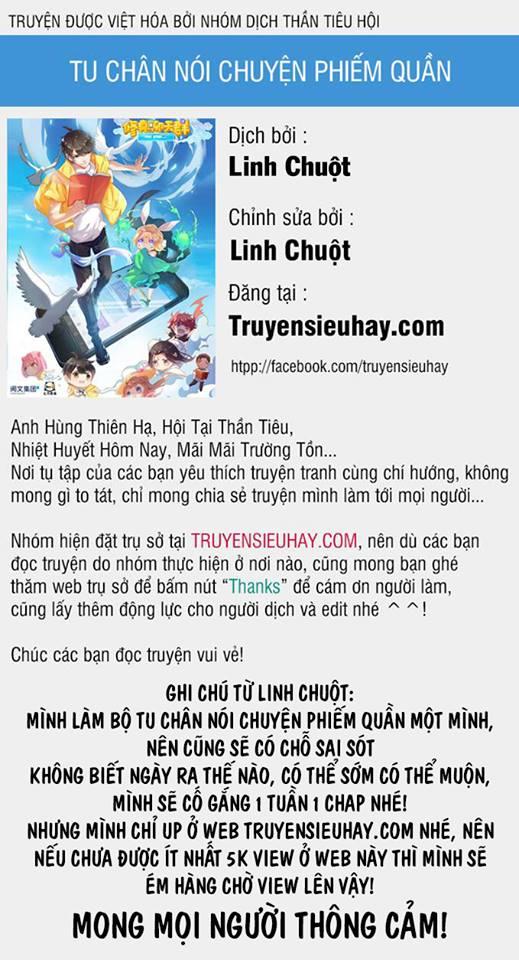 Truyện khủng - Tu Chân Nói Chuyện Phiếm Quần