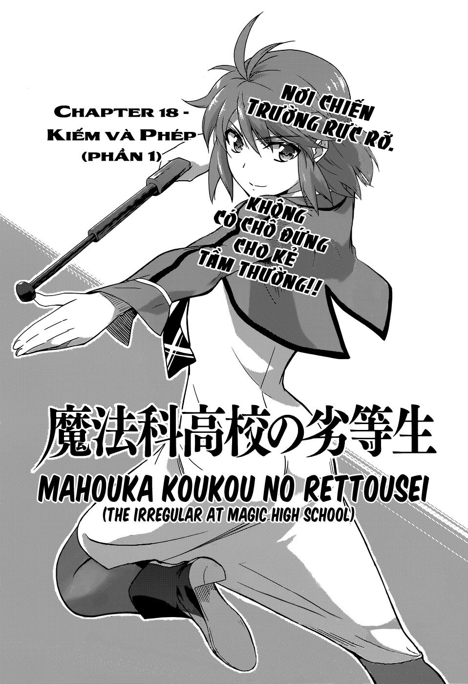 Truyện khủng - Mahouka Koukou No Rettousei - Nyuugaku Hen