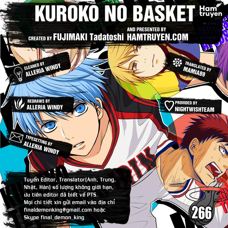 Truyện khủng - Kuroko No Basuke