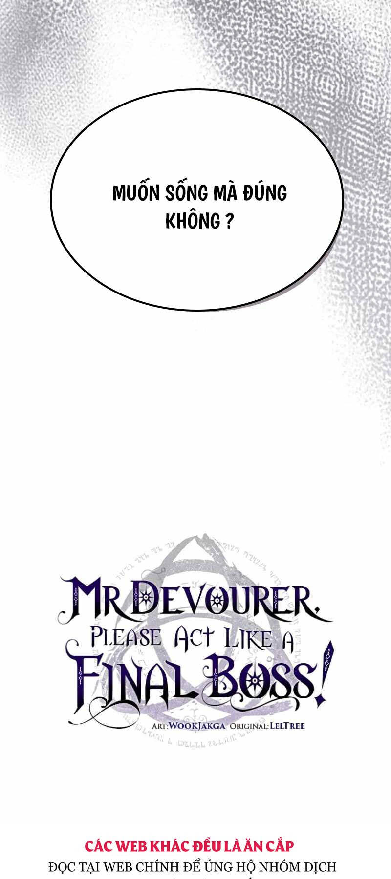 Truyện khủng - Hãy Hành Động Như Một Boss Đi Ngài Mr Devourer