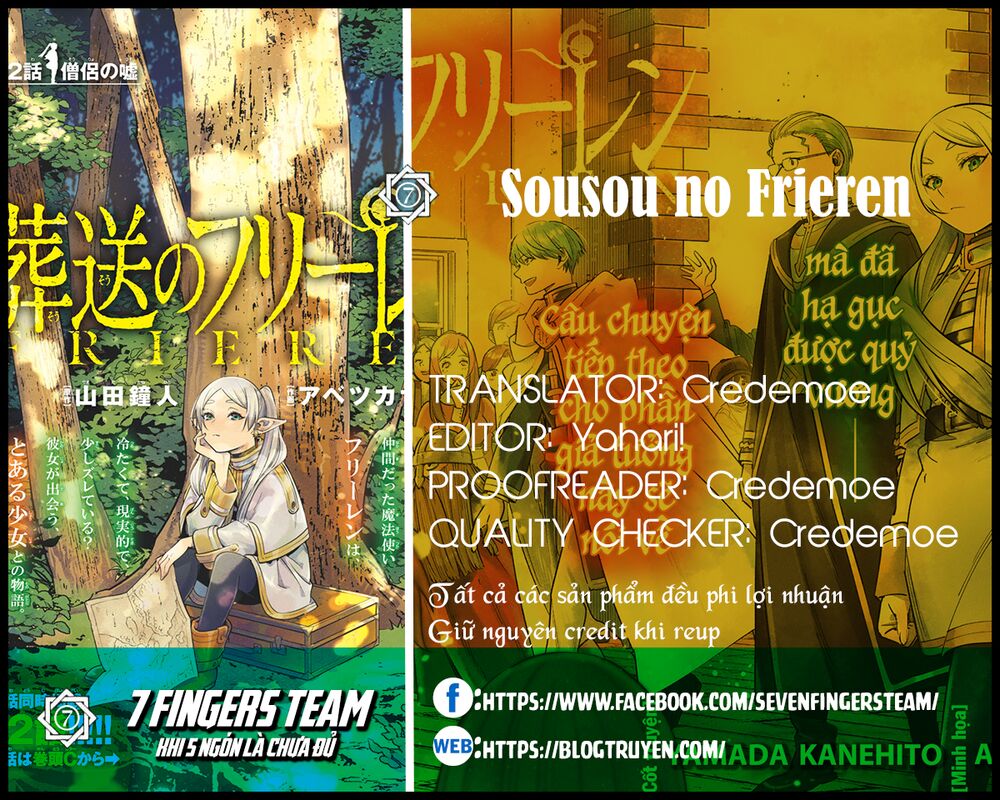 Truyện khủng - Sousou No Frieren