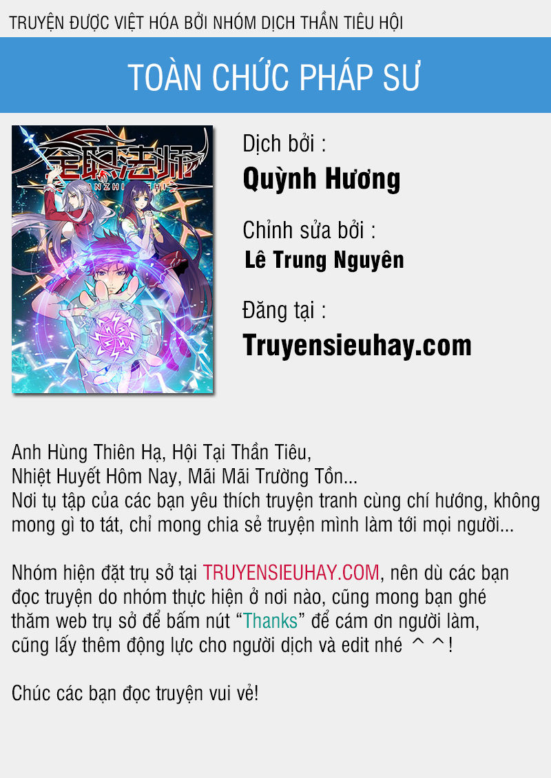 Truyện khủng - Toàn Chức Pháp Sư