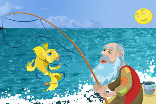 Truyện khủng - Ông Lão Đánh Cá Và Con Cá Vàng