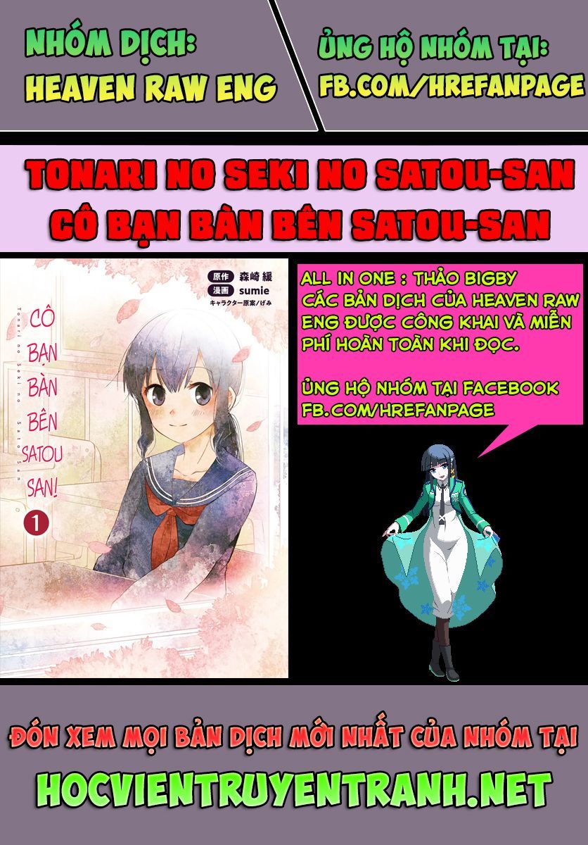Truyện khủng - Tonari No Seki No Satou-San