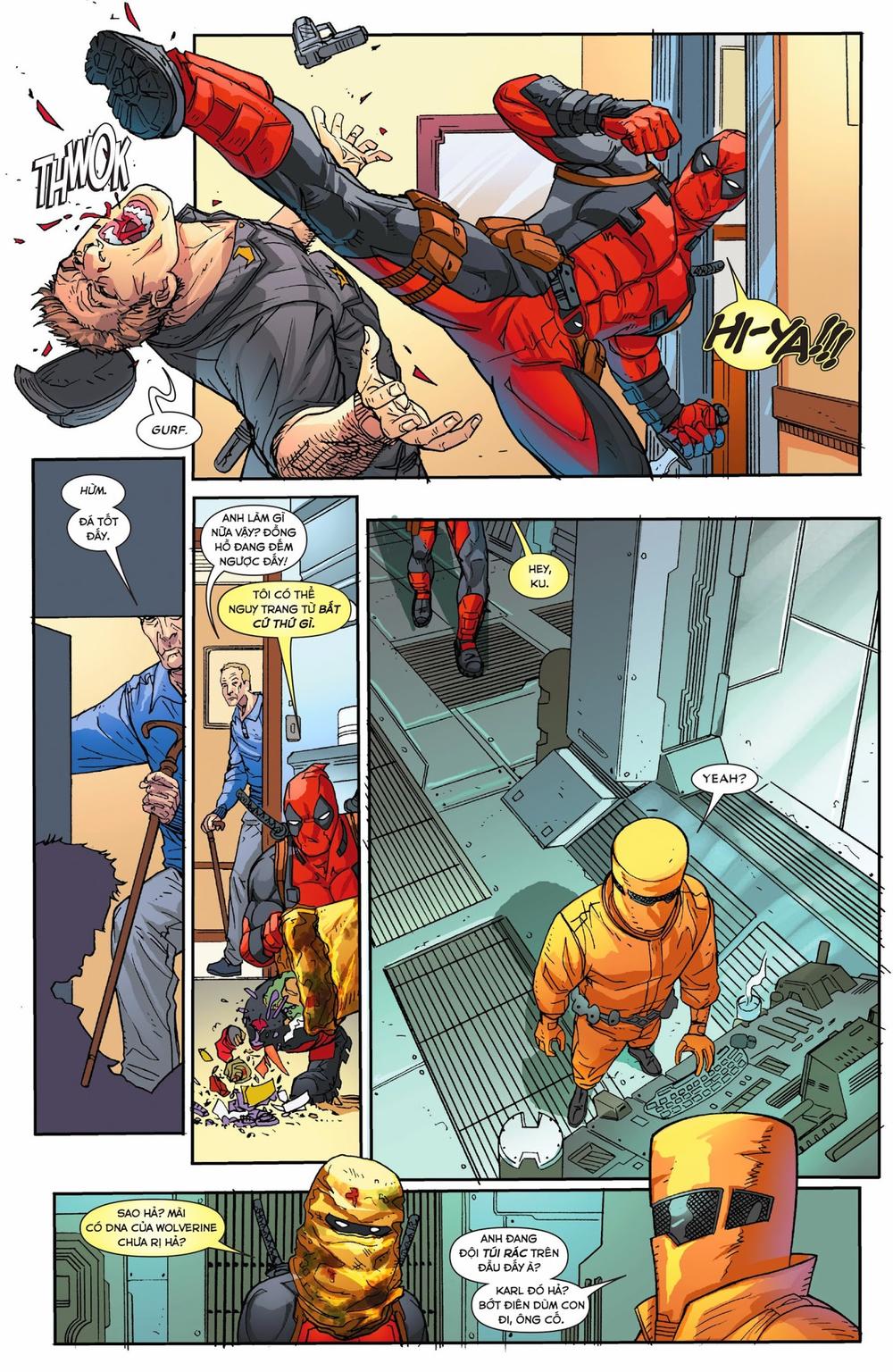 Truyện khủng - Death Of Wolverine - Deadpool & Captain America [One Shot]