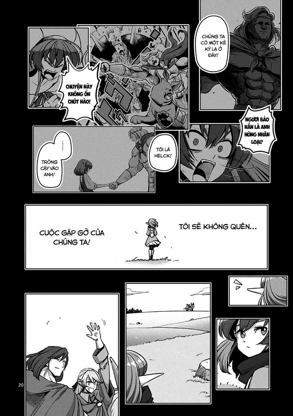 Truyện khủng - Helck Manga