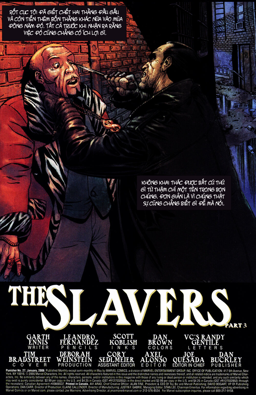 Truyện khủng - The Punisher: The Slavers