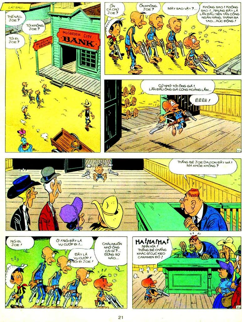 Truyện khủng - Lucky Luke