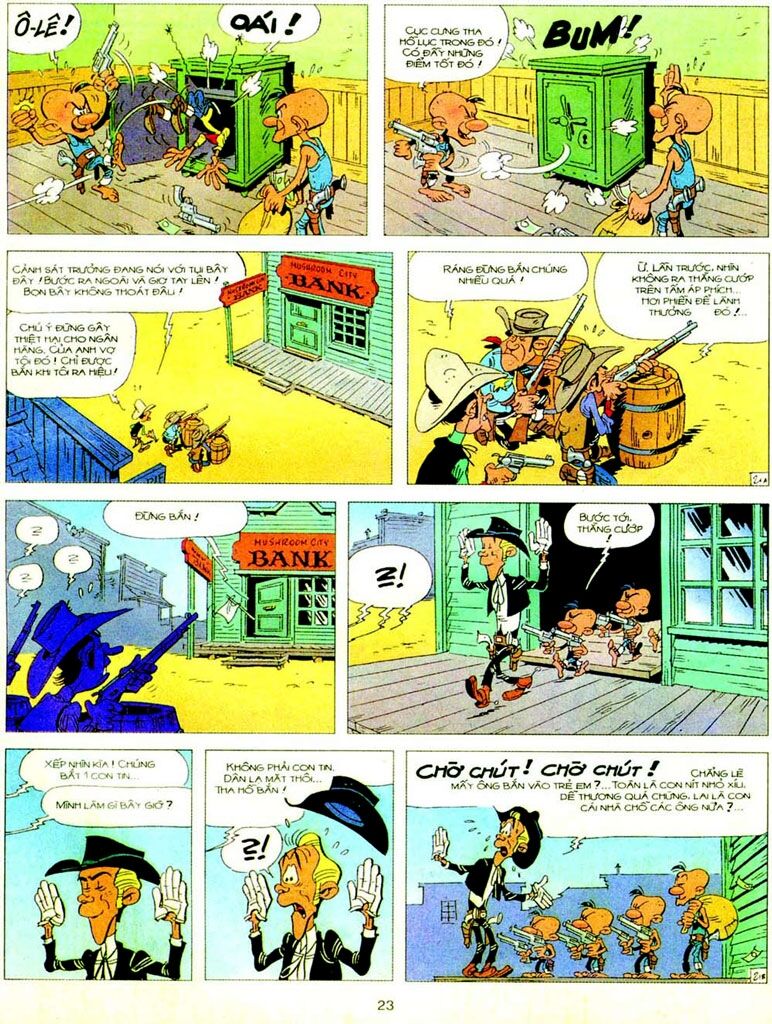 Truyện khủng - Lucky Luke