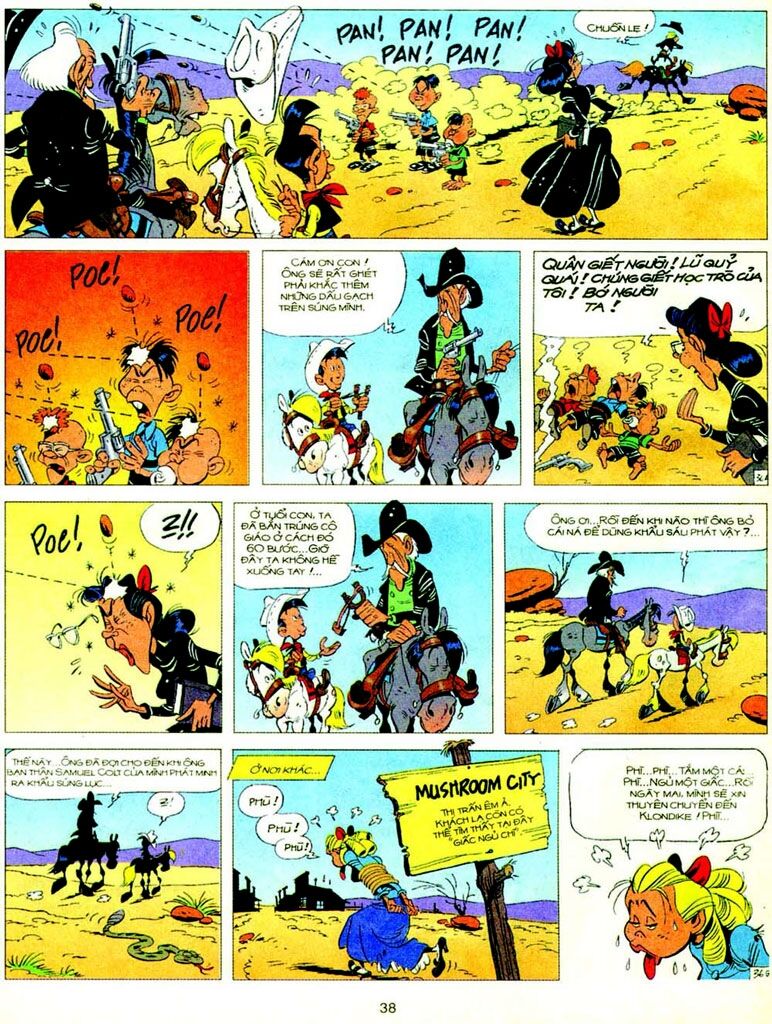 Truyện khủng - Lucky Luke