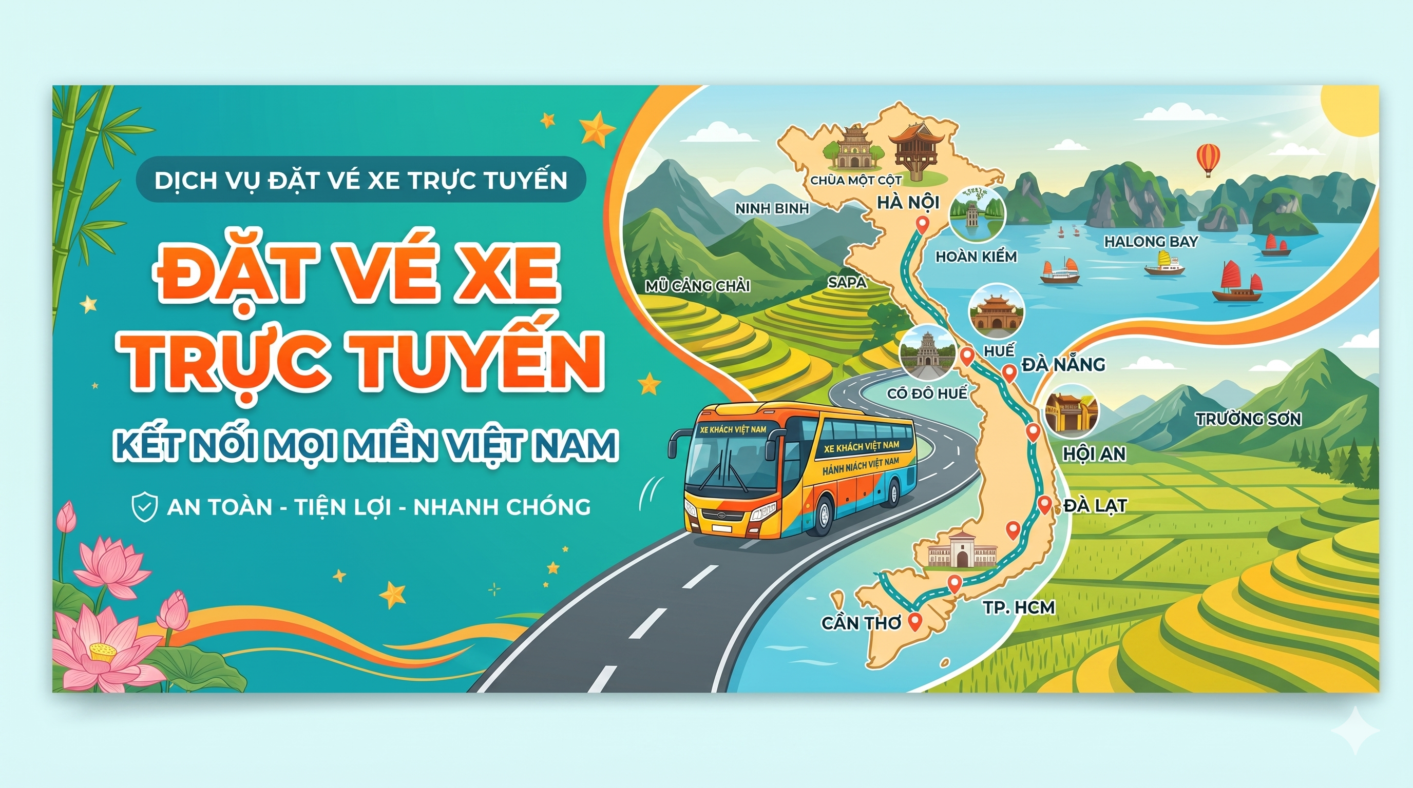 Đặt vé xe trực tuyến